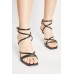Clear Heel Strappy Sandals