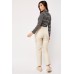 Faux Leather Multiple Pockets Trousers