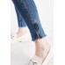 Frayed Edge Skinny Fit Jeans