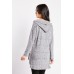 Hooded Jersey Knit Cardigan