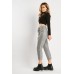 Metallic Insert Belted Trousers