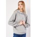 Ribbed Jersey Plain Hoodie