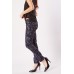 Skinny Fit Embossed Trousers