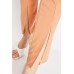 Slit Front Textured Trousers