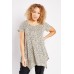 Speckled Short Sleeve Top